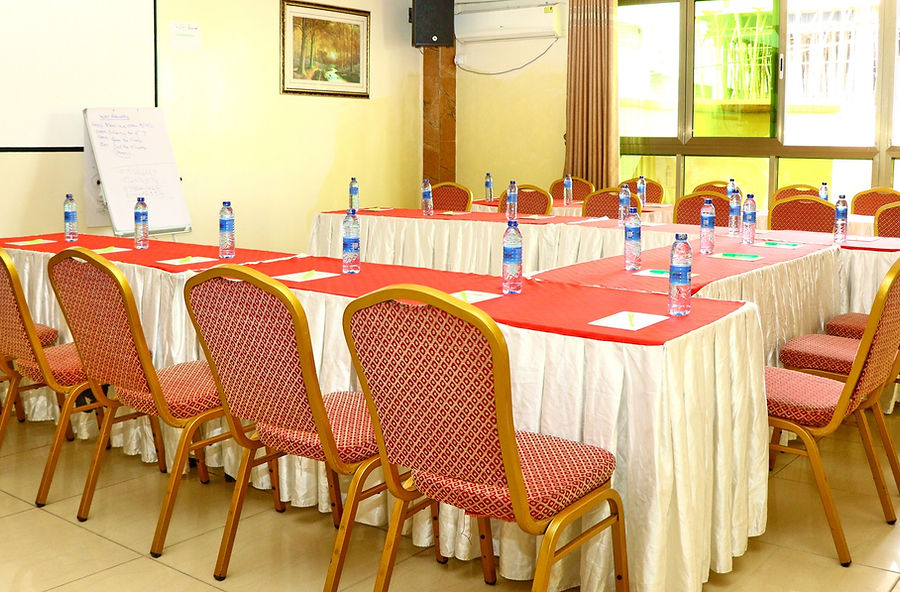 Conference room at Jambo Travellers Hotel