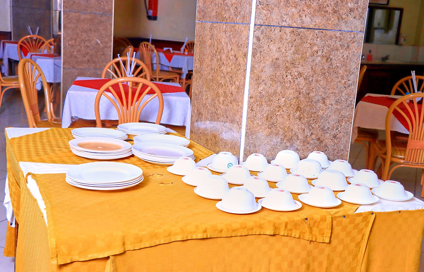 Restaurant at Jambo Travellers Hotel